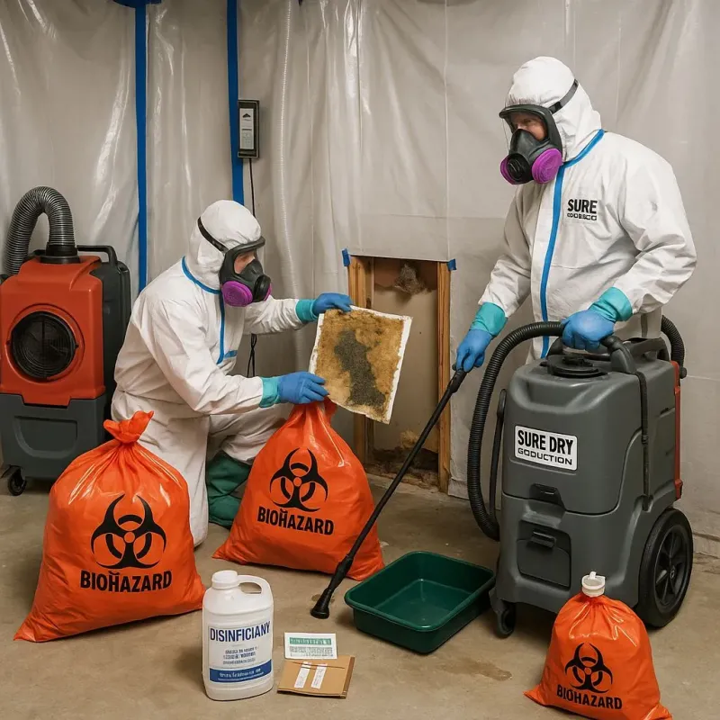 Contaminated Water Handling Protocols process in Rutherfordton, NC
