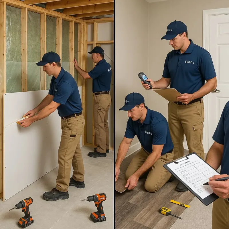 Repairs and Reconstruction process in Rutherfordton, NC