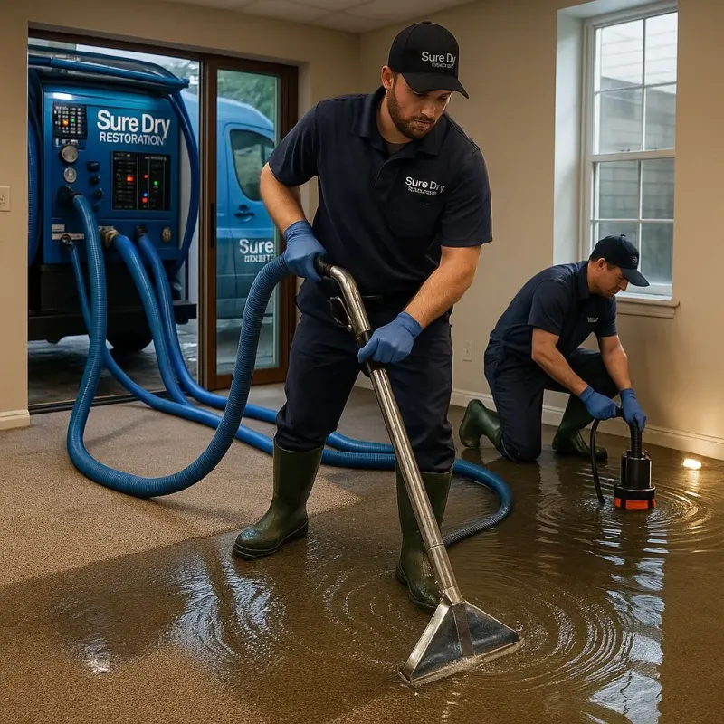Water Extraction and Removal process in Rutherfordton, NC